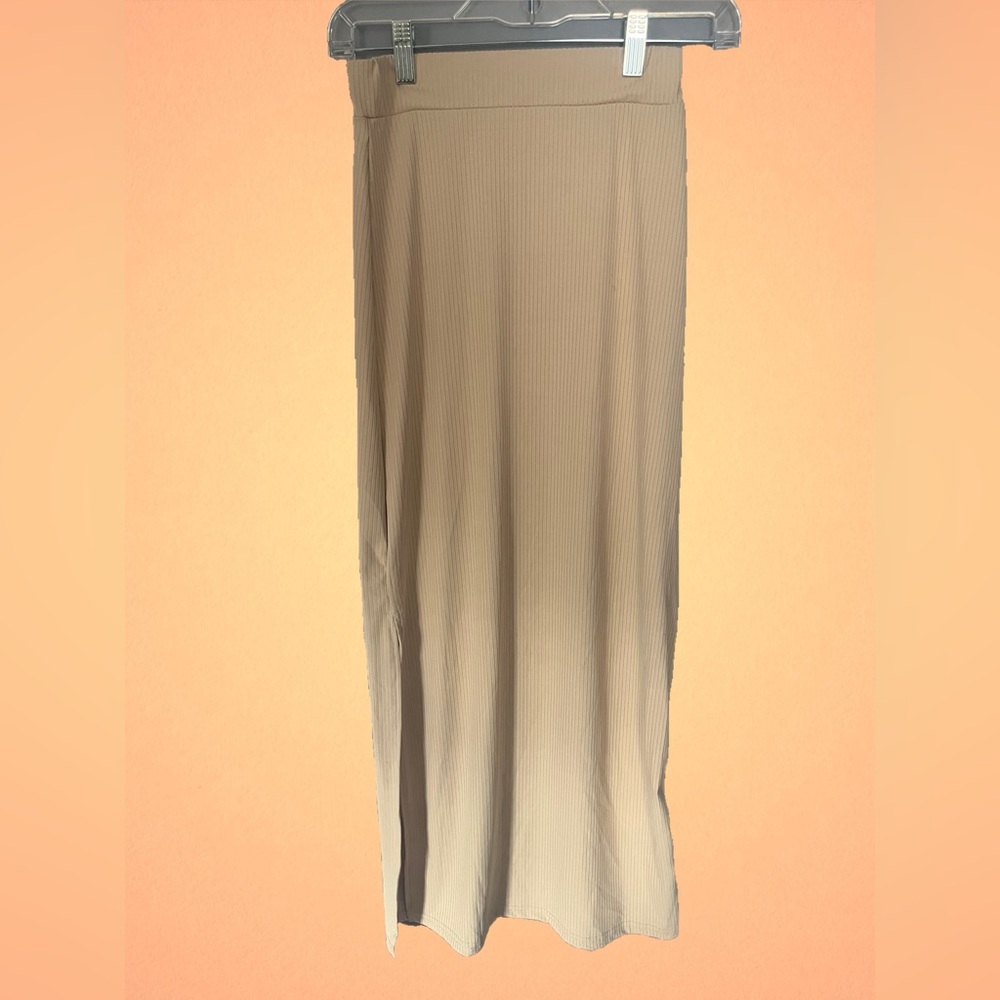Tan skirt